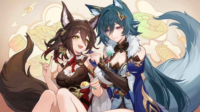 tingyun and yukong (honkai and 1 more)