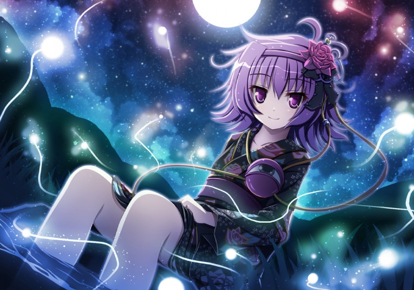 komeiji satori (touhou) drawn by akashio_(loli_ace)
