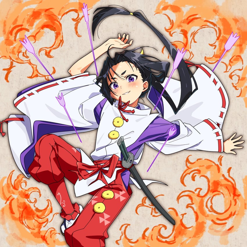 houjou tokiyuki (nige jouzu no wakagimi) drawn by hag_(hag_015)