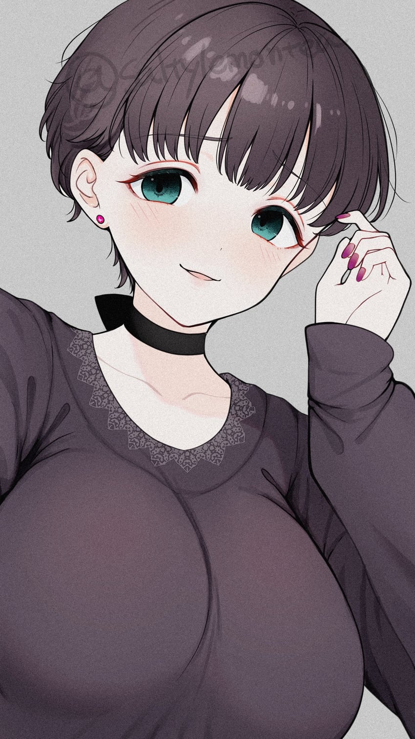 sakuma mayu (idolmaster and 2 more) drawn by saltylemontea