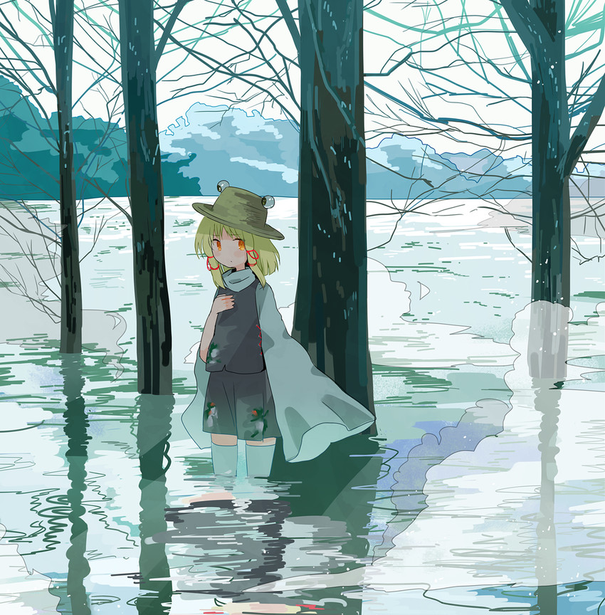 moriya suwako (touhou) drawn by tamagogayu1998