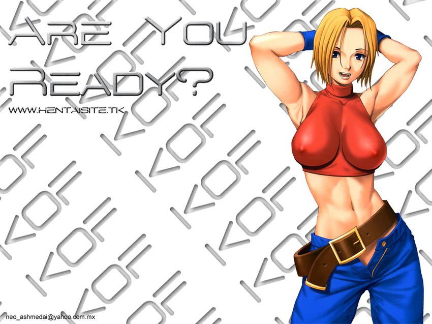blue mary (the king of fighters and 2 more) drawn by saigado