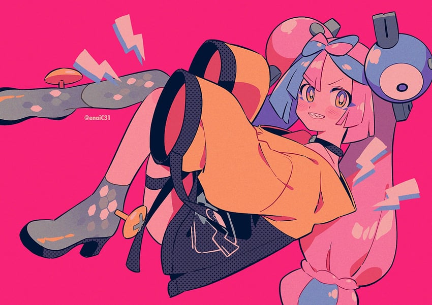 iono (pokemon and 1 more) drawn by menma_(enaic31)