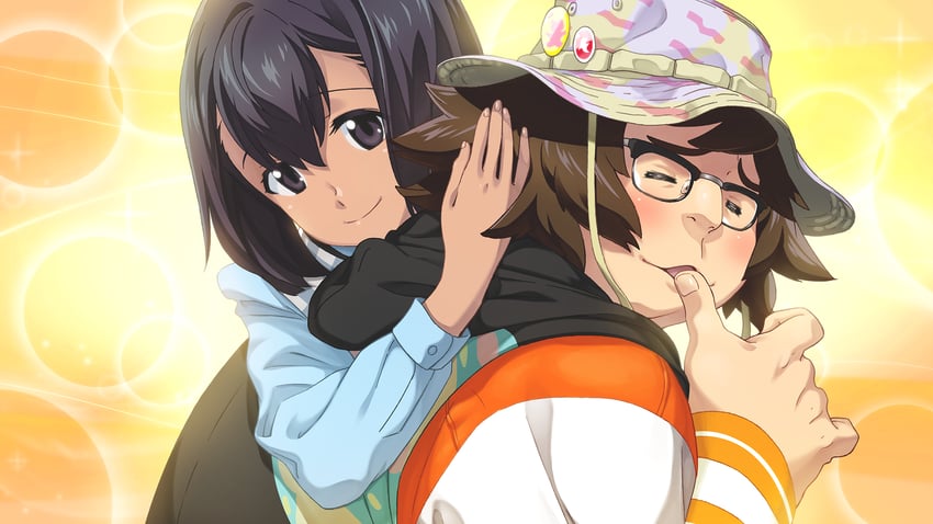 hashida itaru and daitoku junna (robotics;notes and 1 more) drawn by fukuda_tomonori