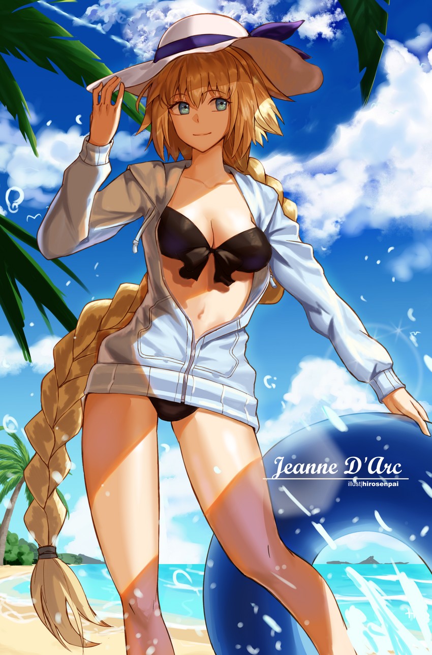 jeanne d'arc (fate and 1 more) drawn by hirosenpai