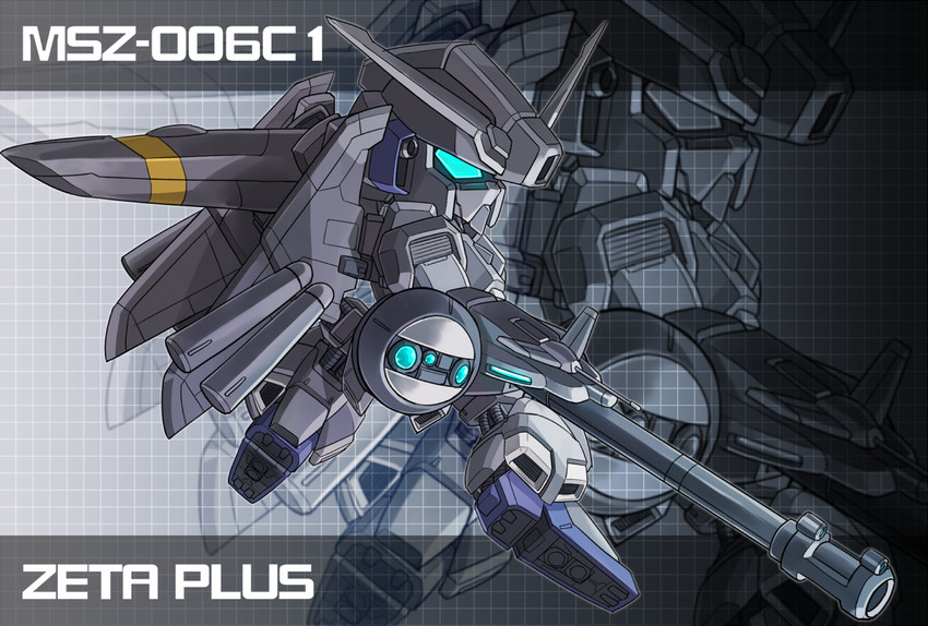 zeta plus and zeta plus c1 (gundam and 1 more) drawn by memento_vivi
