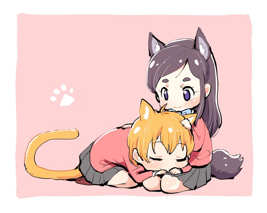 misumi nagisa and yukishiro honoka (precure and 2 more) drawn by azuma_yukihiko