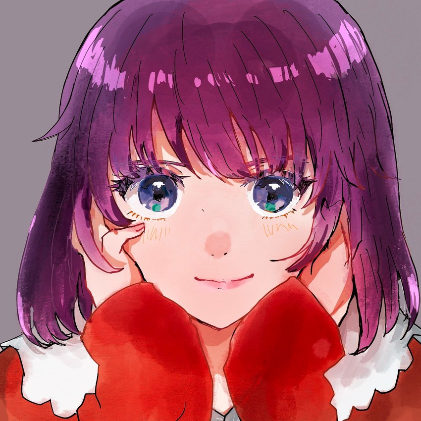 senjougahara hitagi (monogatari and 1 more) drawn by valhalla0707