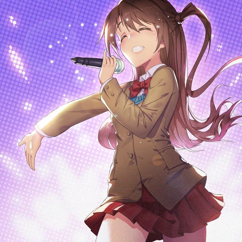 shimamura uzuki (idolmaster and 1 more) drawn by madyy