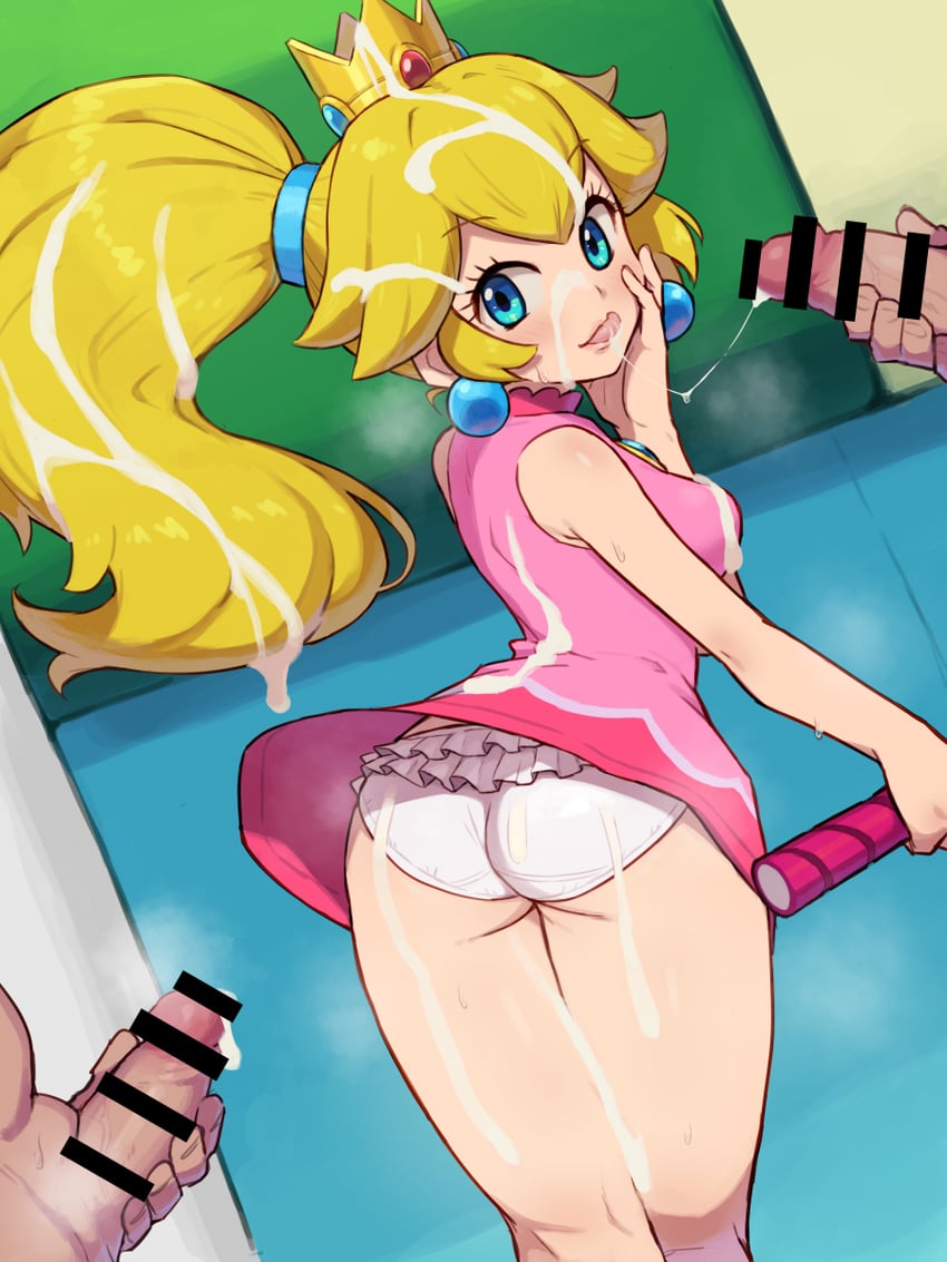 princess peach (mario and 1 more) drawn by chiwino