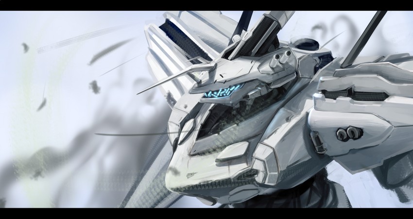 white glint (armored core) drawn by kusami_toka_naku_au