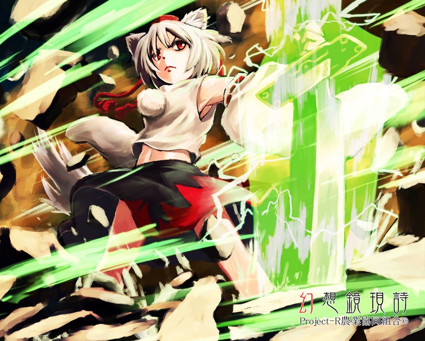inubashiri momiji (touhou) drawn by yamaguchi_yoshimi