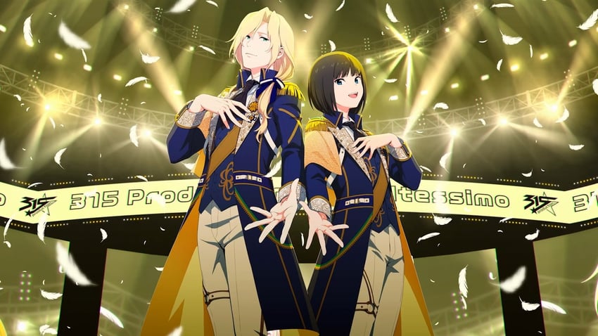 kagura rei and tsuzuki kei (idolmaster and 1 more)