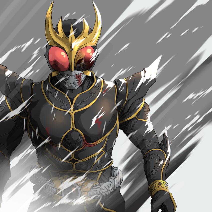 kamen rider kuuga and n-daguva-zeba (kamen rider and 1 more) drawn by naitsupic