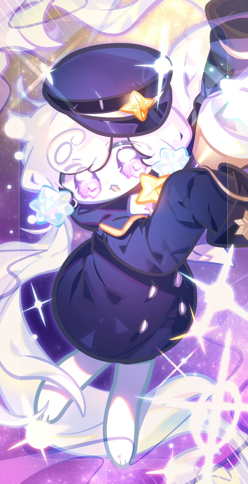 milky way cookie (cookie run and 1 more) drawn by omoyu_(nakyu715)