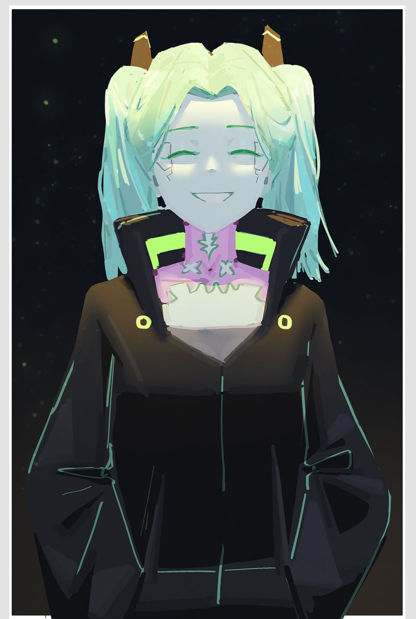 rebecca (cyberpunk and 1 more) drawn by ro_ka_ro_ka