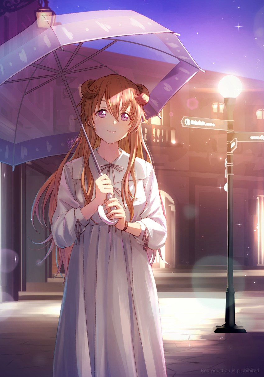 konoe kanata (love live! and 3 more) drawn by shamakho
