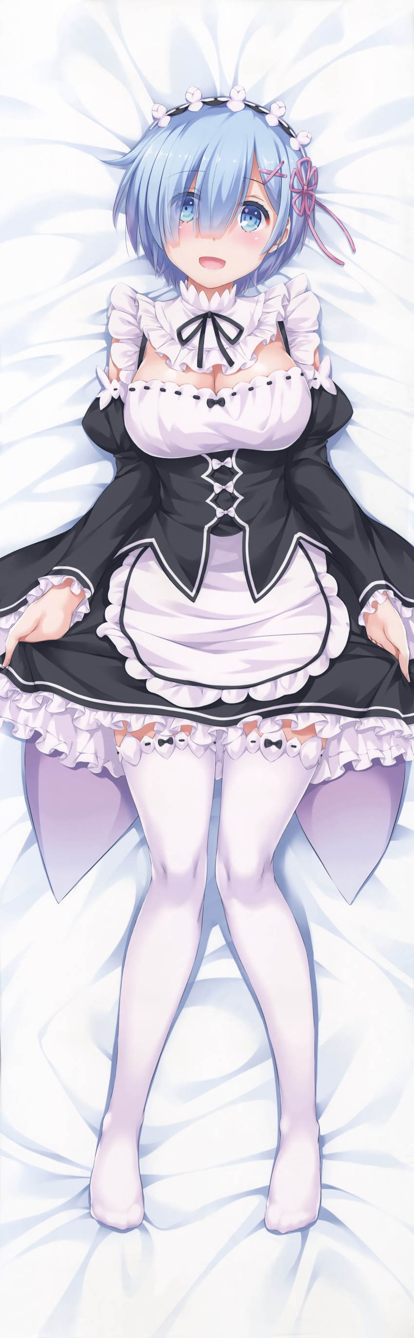 rem (re:zero kara hajimeru isekai seikatsu) drawn by nakajima_yuka