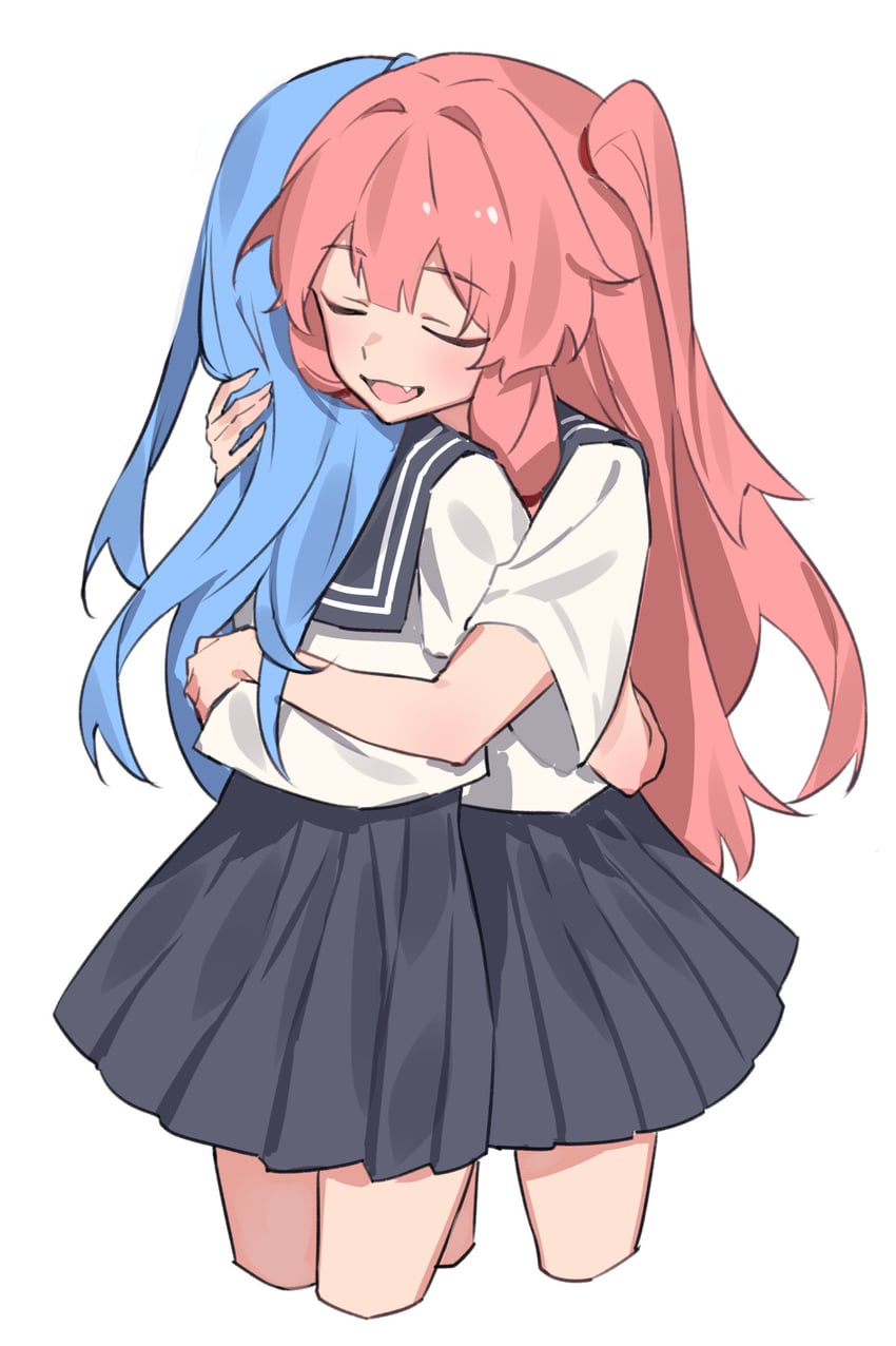 kotonoha akane and kotonoha aoi (voiceroid) drawn by yamamomo_(plank)