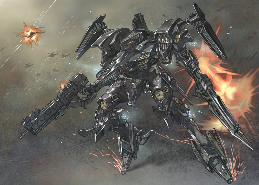 03-aaliyah and supplice (armored core and 1 more) drawn by touge_(kubiwa_tsuki)