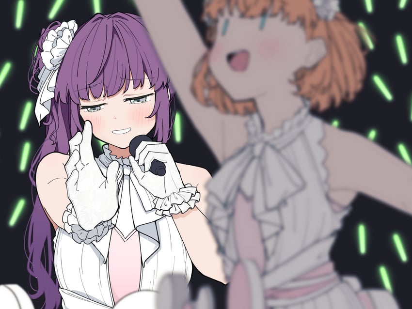hinoshita kaho and otomune kozue (love live! and 1 more) drawn by liz_(piyoko_piyop)