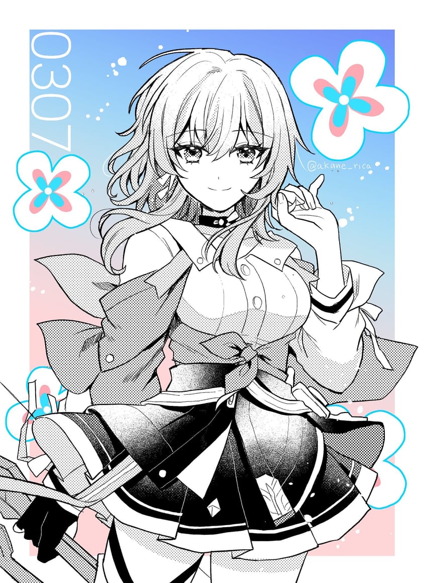 march 7th (honkai and 1 more) drawn by annerica