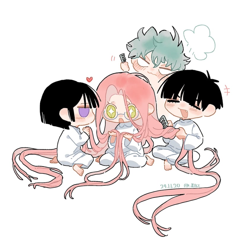 sua, mizi, till, and ivan (alien stage) drawn by bolihuagang