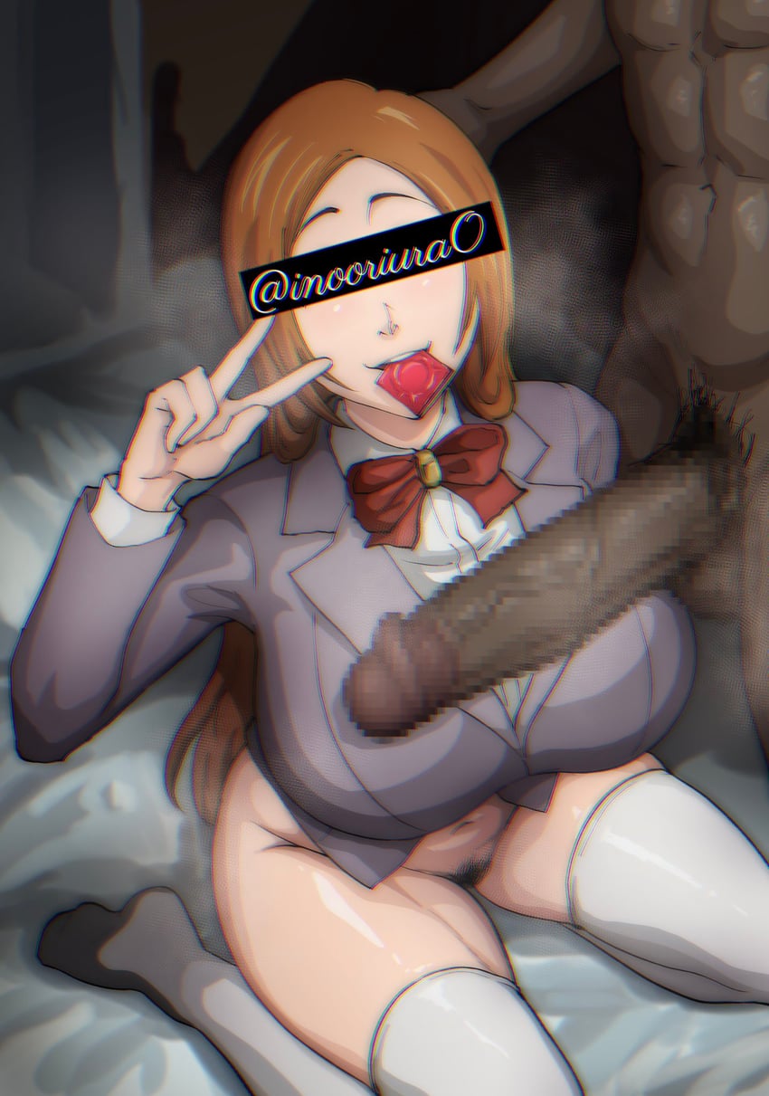 inoue orihime (bleach and 1 more) drawn by iwao178