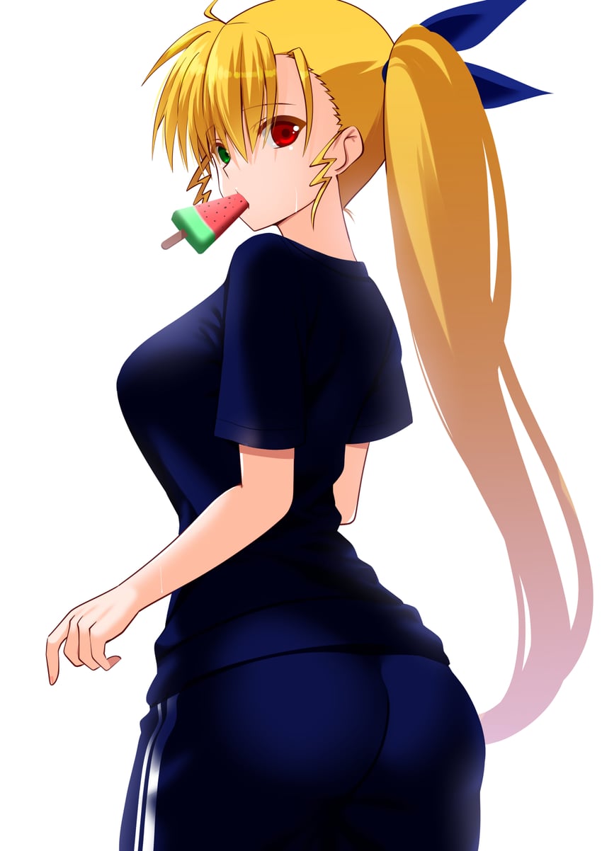 vivio (lyrical nanoha and 1 more) drawn by engo_(aquawatery)