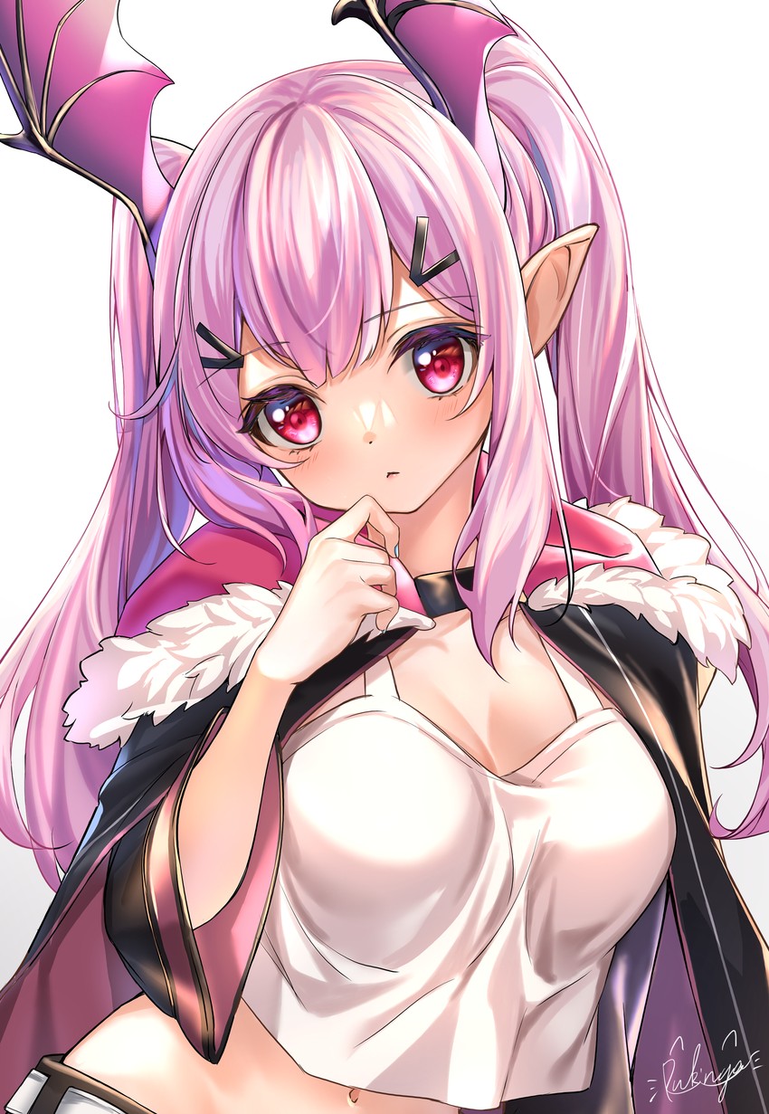manticore (arknights) drawn by rukinya_(nyanko_mogumogu)