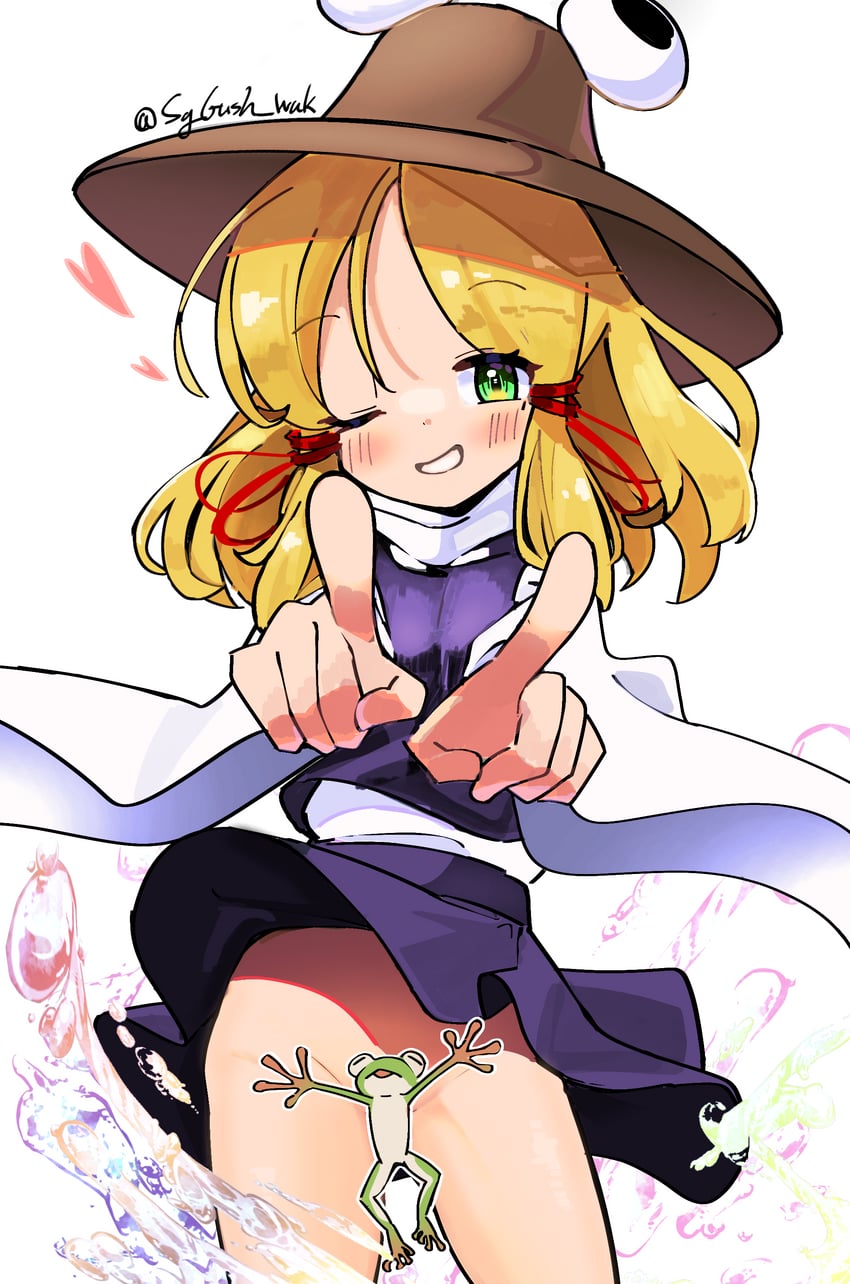 moriya suwako (touhou) drawn by esujii_(sg_gush_wak)