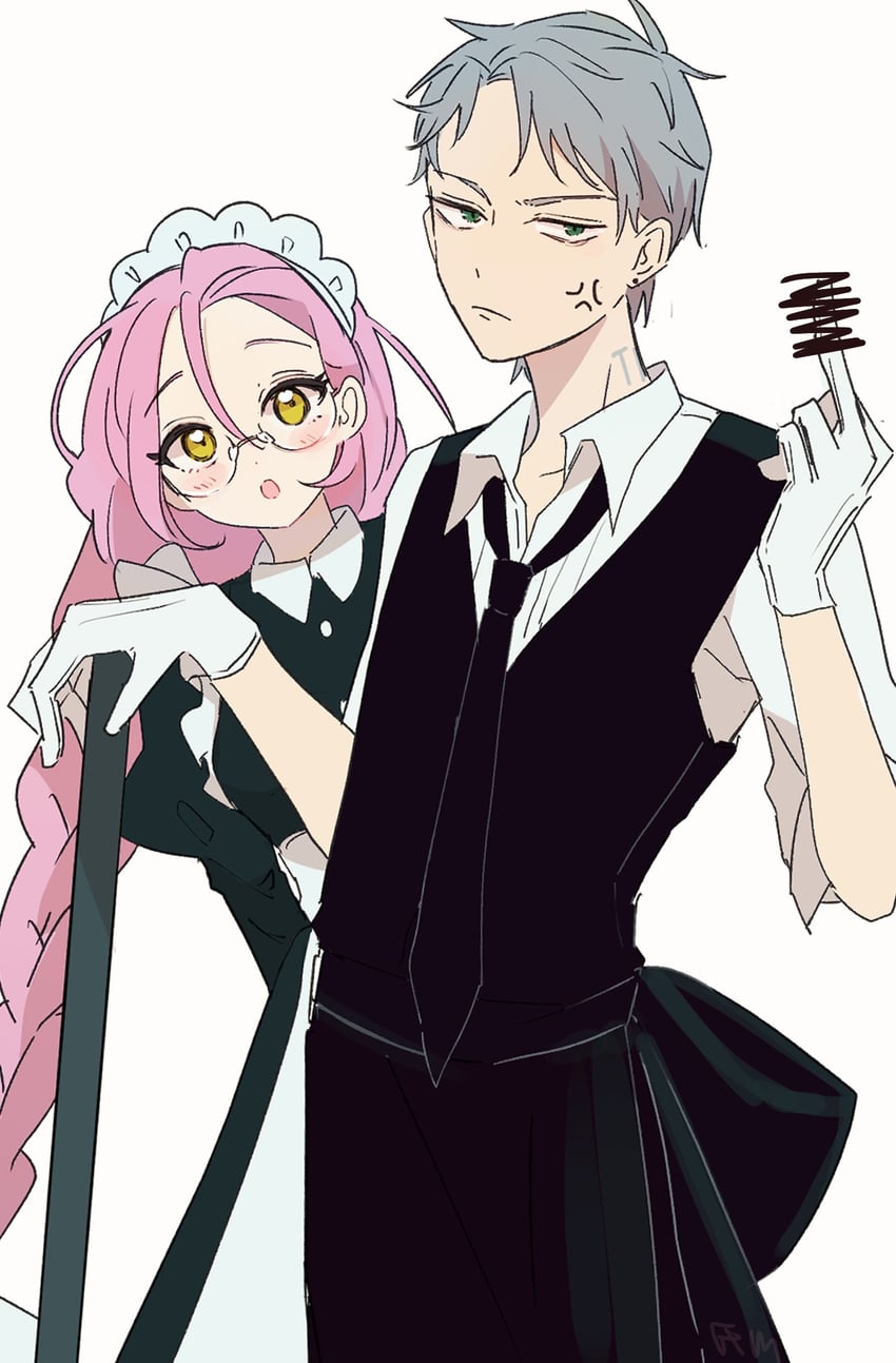 mizi and till (alien stage) drawn by viga_uzk