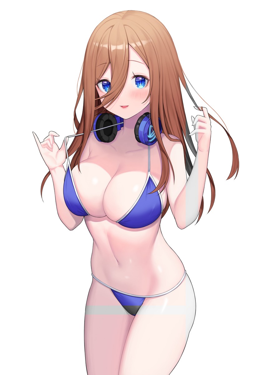 nakano miku (go-toubun no hanayome) drawn by yuri_(chocho_q)