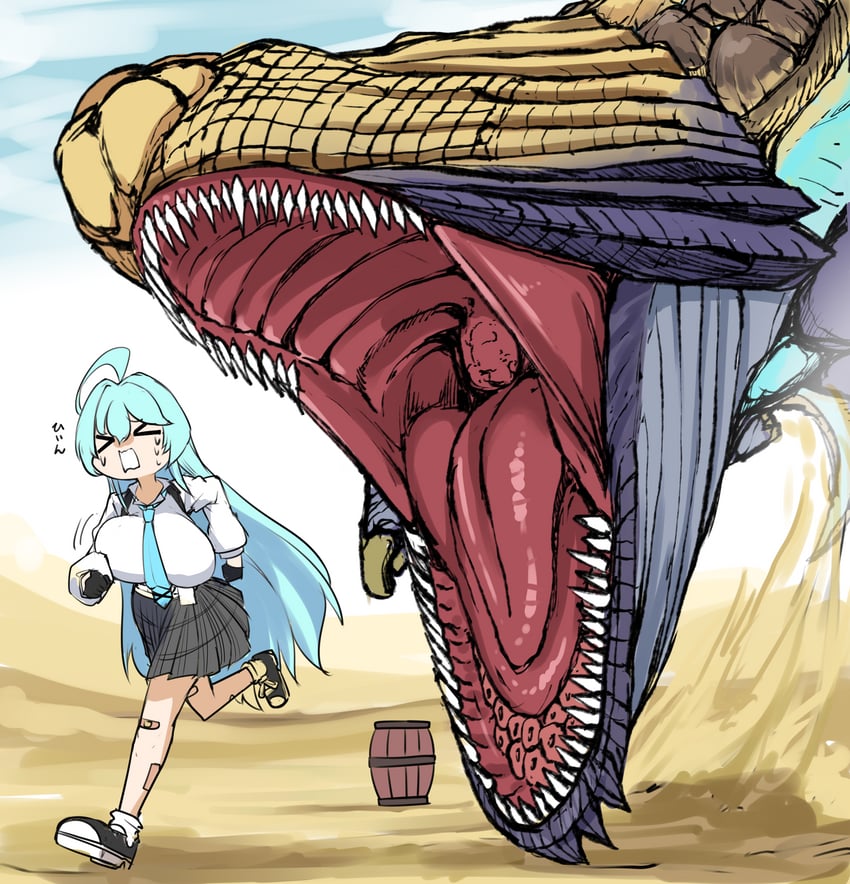 yume and nibelsnarf (blue archive and 1 more) drawn by nubebenbe