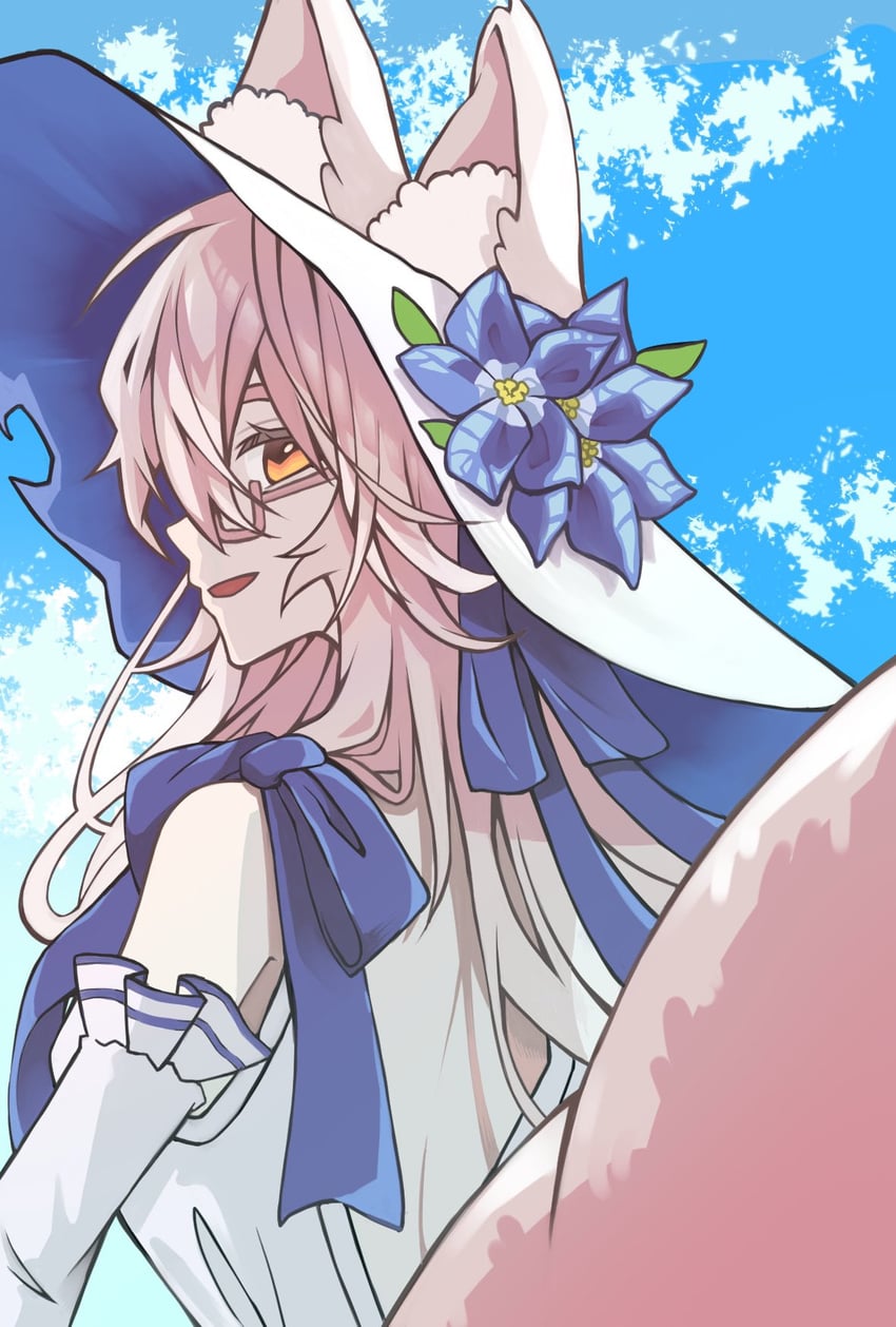 tamamo and koyanskaya (fate and 1 more) drawn by knknknk