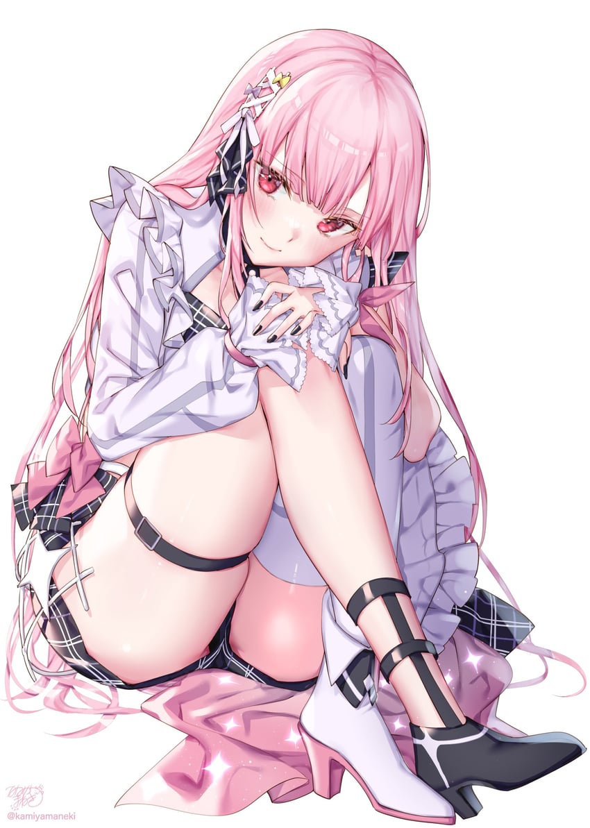 mori calliope (hololive and 1 more) drawn by kamiya_maneki