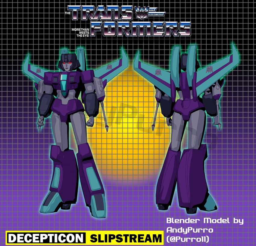 slipstream (transformers and 1 more) drawn by andypurro