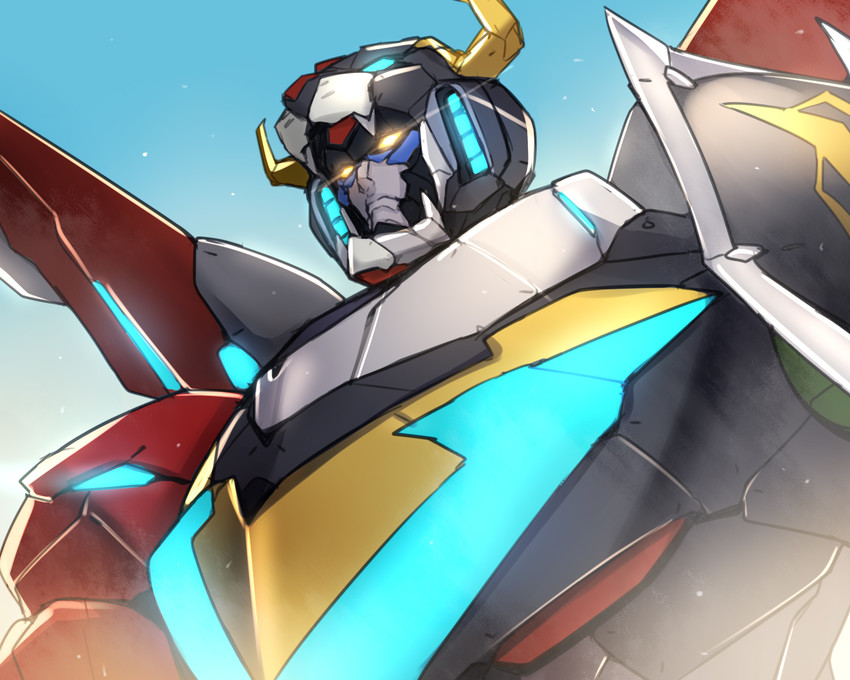 golion and lion voltron (voltron and 1 more) drawn by ban!_(bansankan)