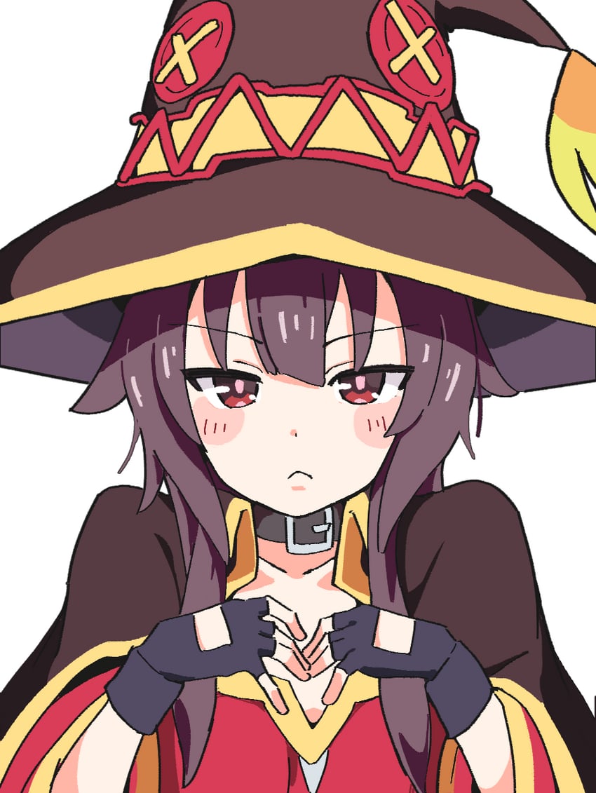 megumin (kono subarashii sekai ni shukufuku wo!) drawn by noyama_takenoko