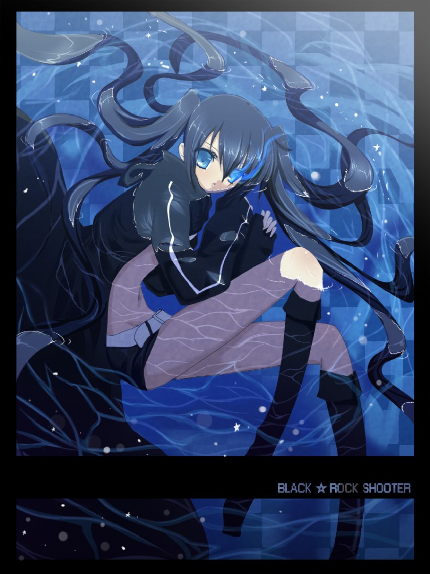 black rock shooter (black rock shooter) drawn by koikawa_minoru
