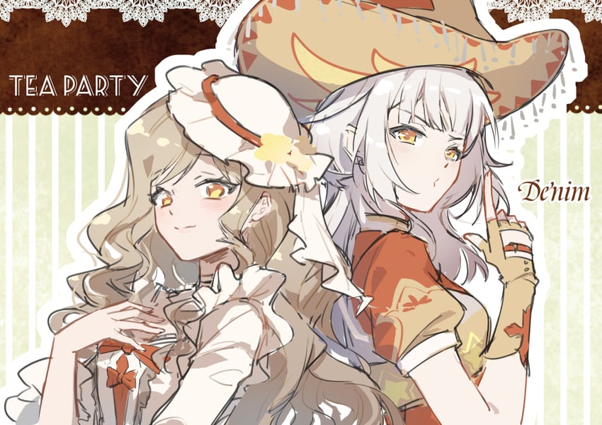 adventure ride and dream banquet (nikki and 1 more) drawn by cat_princess