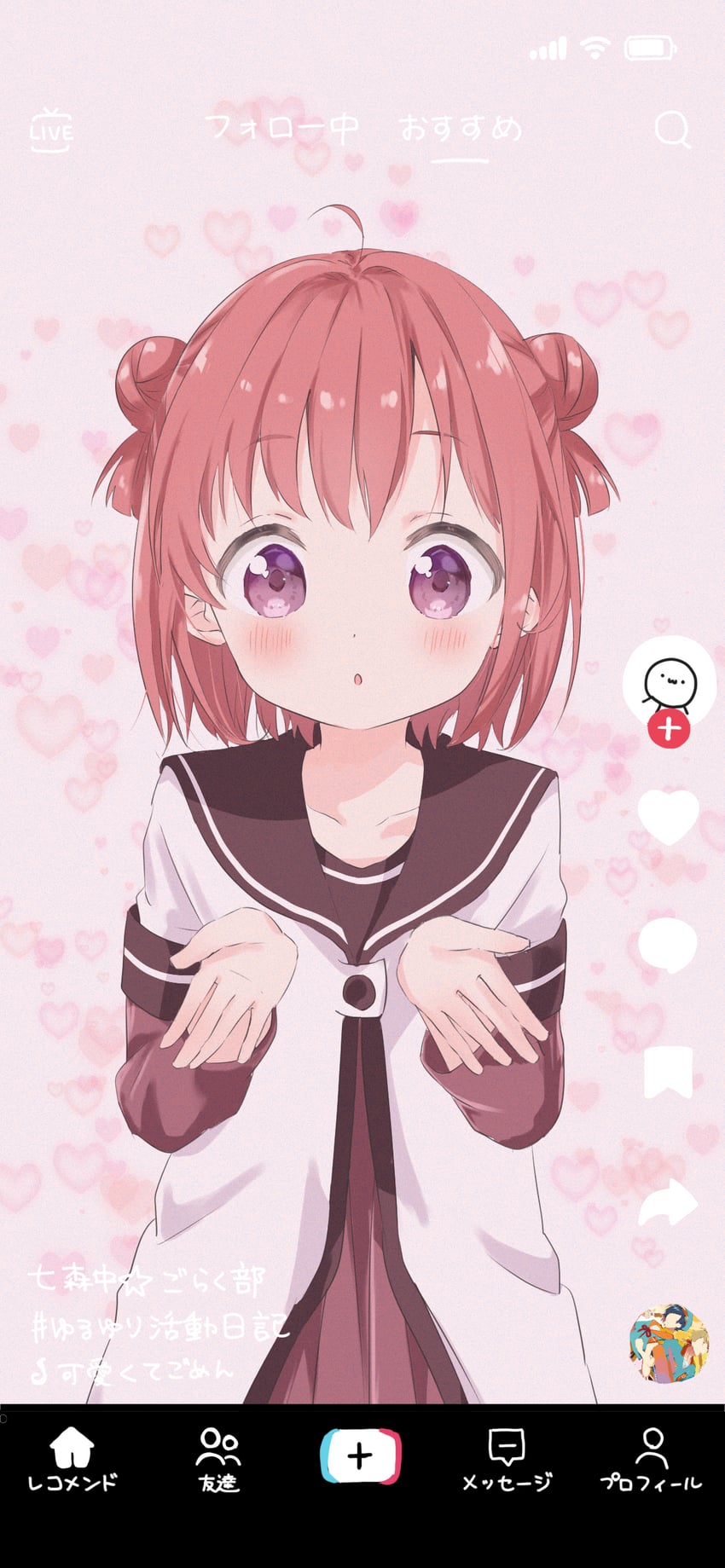 akaza akari and namori (yuruyuri and 2 more) drawn by mearian