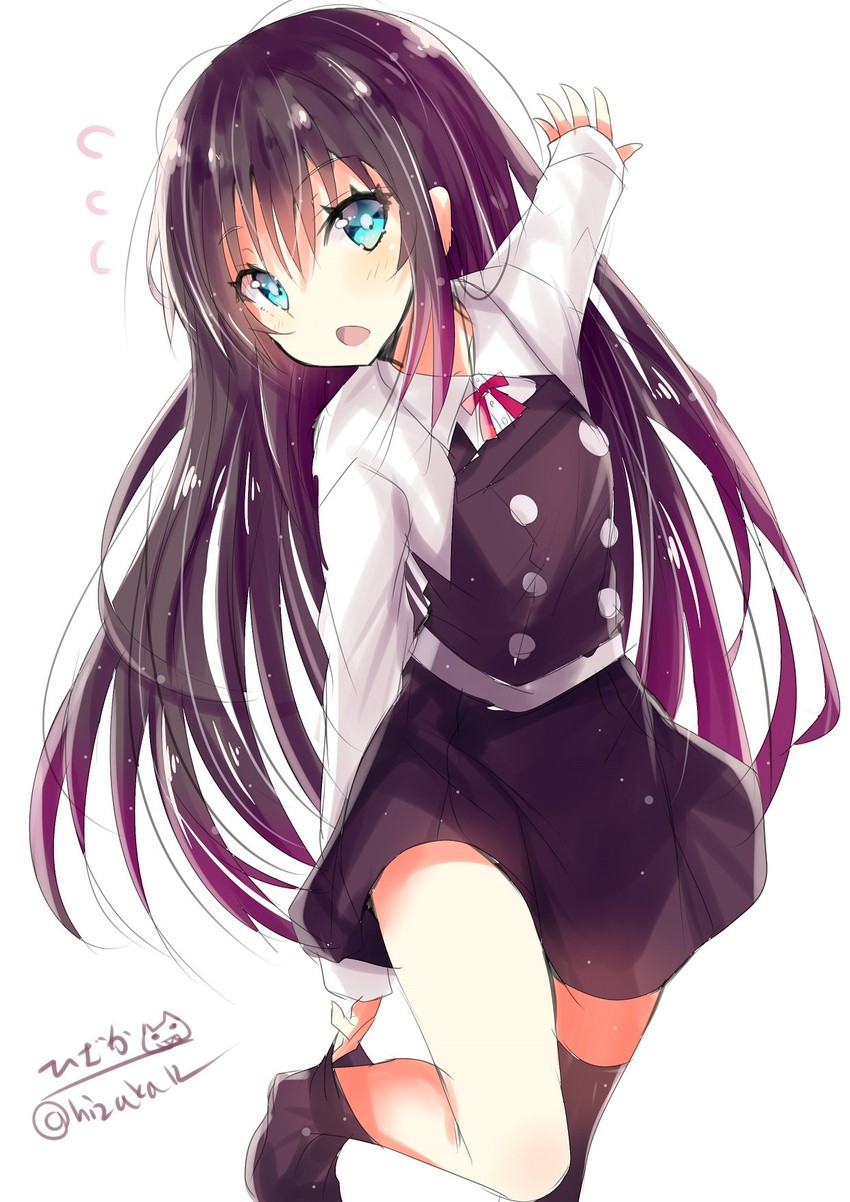 asashio and asashio kai ni (kantai collection) drawn by hizaka