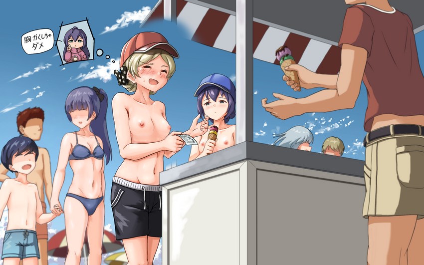 mochizuki anna and handa roco (idolmaster and 2 more) drawn by ggxfan