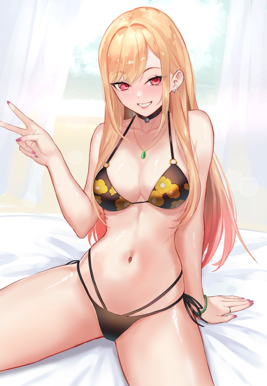 kitagawa marin (sono bisque doll wa koi wo suru) drawn by gudanco_(nyanmeowzer)