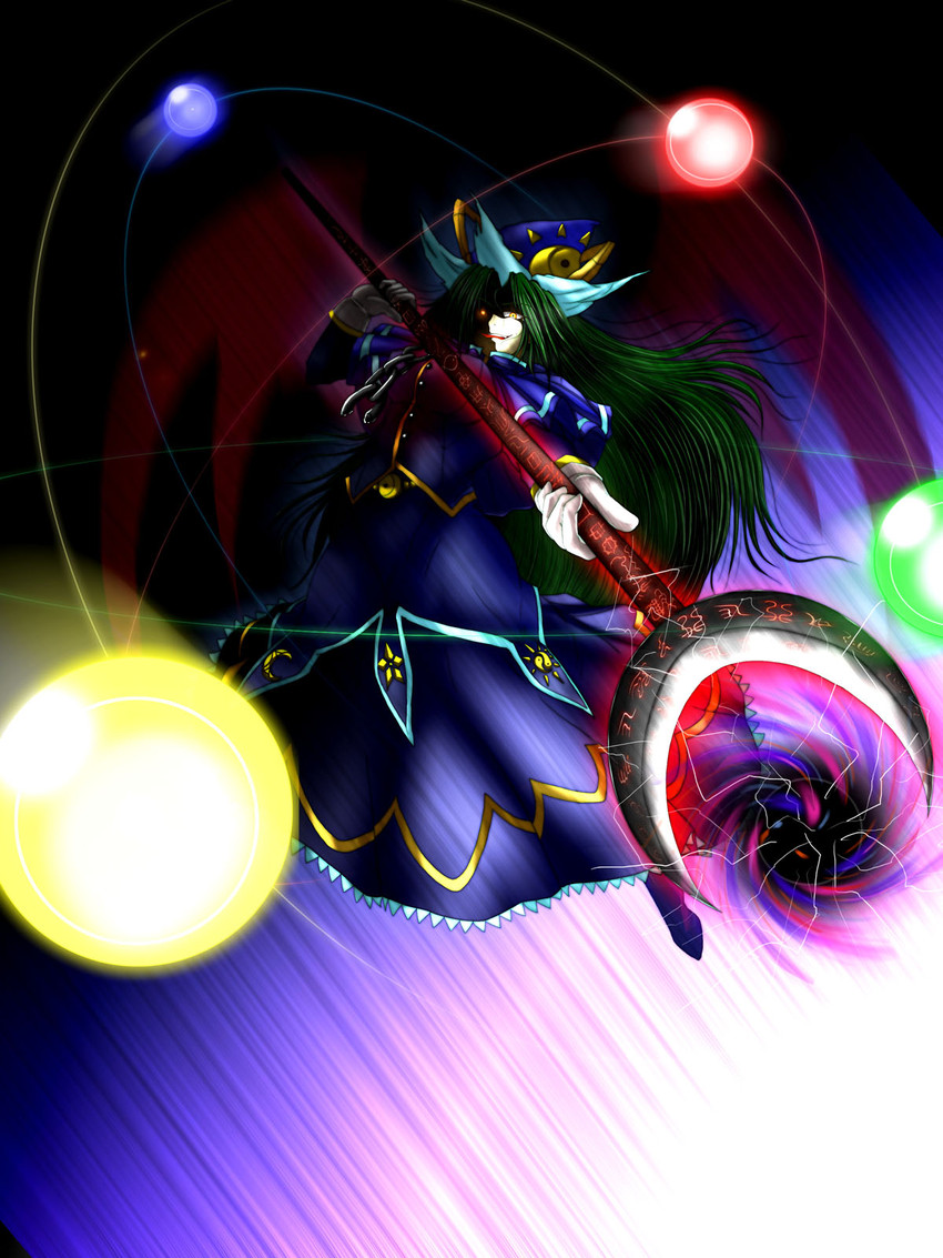 mima (touhou and 1 more) drawn by kujira_(taiheiyou) and wannyaa