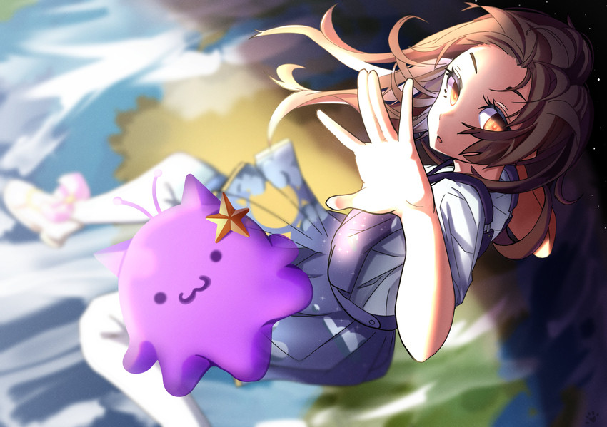 nimu and centi (indie virtual youtuber) drawn by mapache_estupido