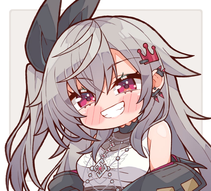 isaki riona (hololive and 1 more) drawn by kukie-nyan
