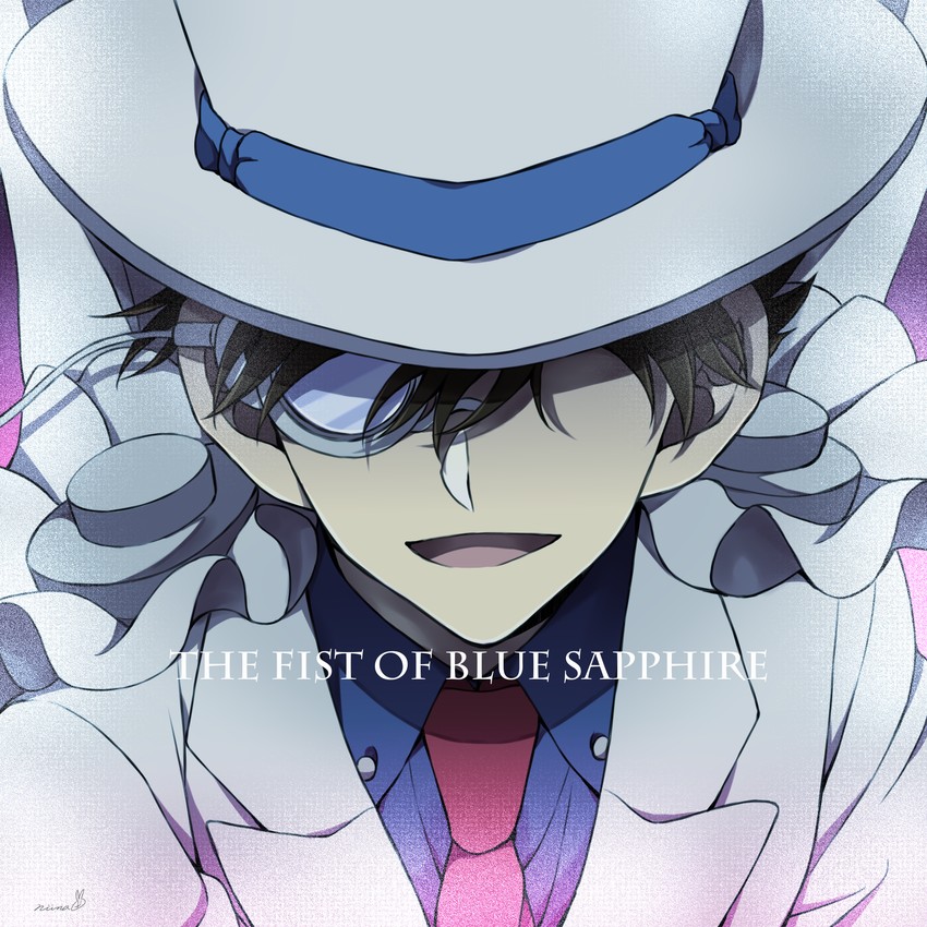 kaitou kid (meitantei conan and 1 more) drawn by niina_1oo9