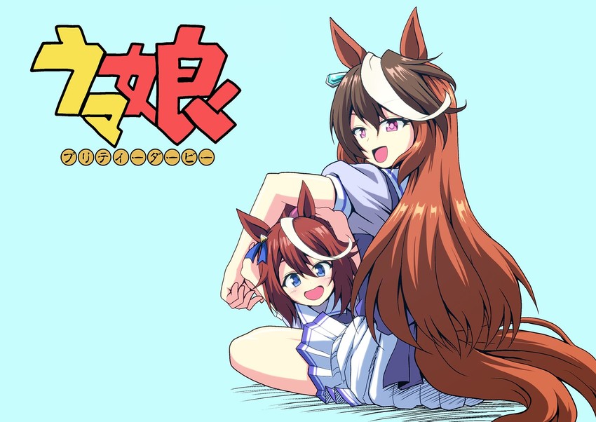son goku, tokai teio, symboli rudolf, and son gohan (umamusume and 2 more) drawn by kamishima_kanon